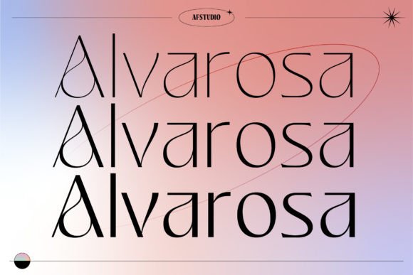 Alvarosa: The Modern Display Font for Your Campaign’s Message