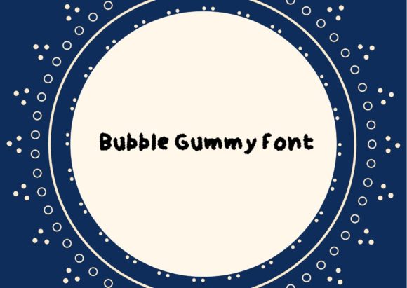Bubble Gummy: A Versatile Font for Modern Web Projects