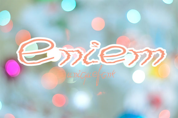Eniem: A Real-World Review of This Cute Display Font for Marketing Campaigns