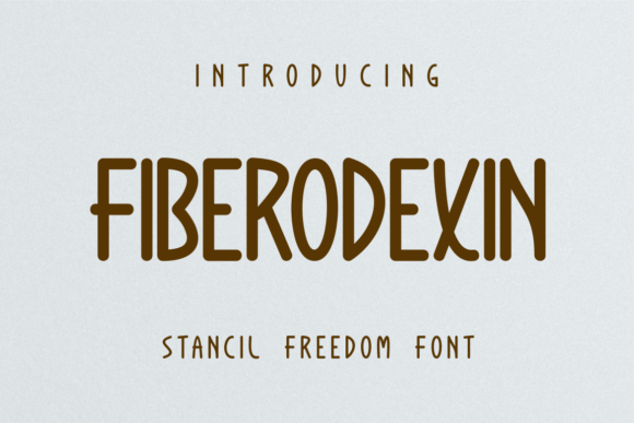 Fiberodexin Font: A Zigzag Display Typeface for Bold Branding