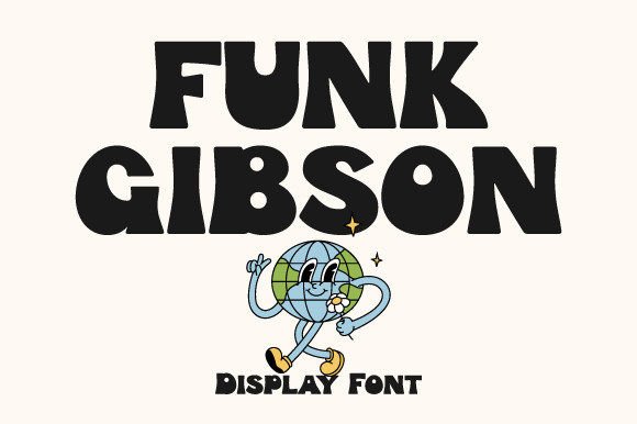 Funk Gibson Display Font: Retro Vibe for Modern Brands