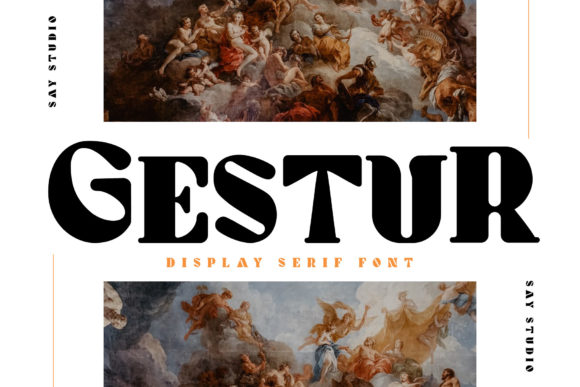 Gestur: A Bold Display Font That Commands Attention