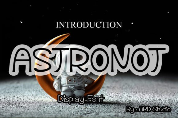 Give Your Brand a Bold Edge with the Astronot Display Font