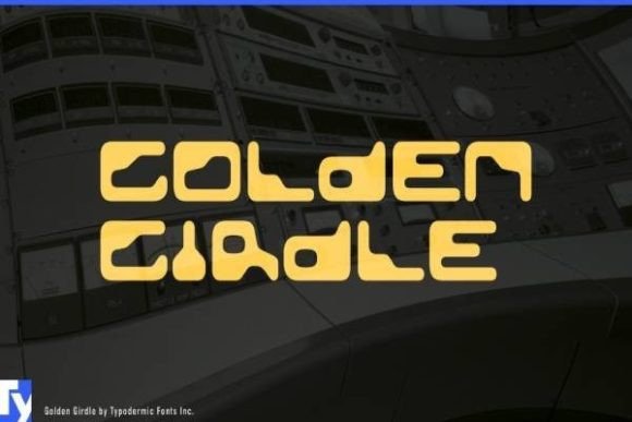 Golden Girdle Font: A Bold Display Typeface for Memorable Branding