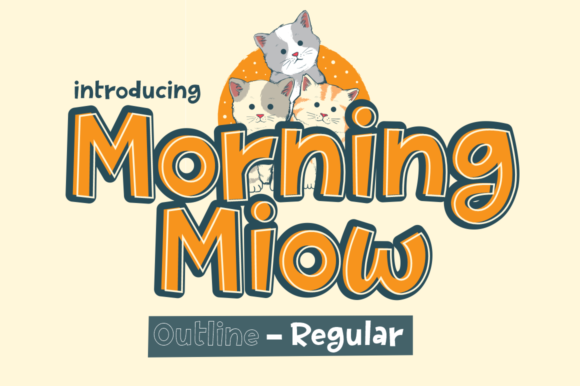 Morning Miow Font Review for Digital Designers