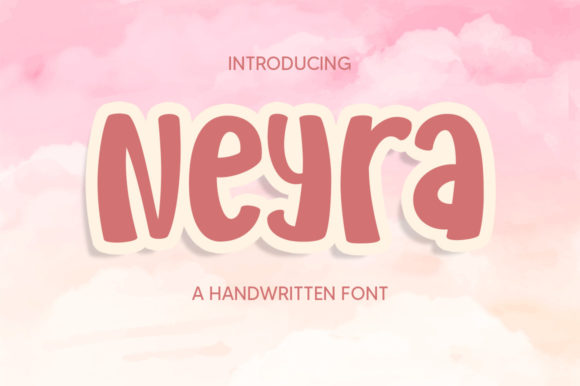 Neyra: A Bold Display Font for Digital Creators