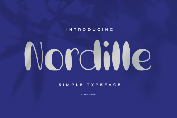 Nordille: A Quirky Display Font for Digital Design