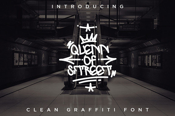 Quenn of Street: A Display Font Built for Digital Distinction