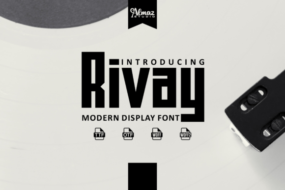 Rivay Font: A Bold Sans Serif Crafters Love
