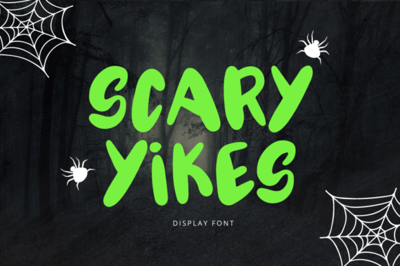 Scary Yikes: A Display Font for Memorable Branding