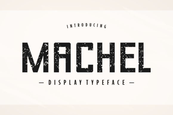 The Machel Typeface: A Bold Partner for Your Creative Business